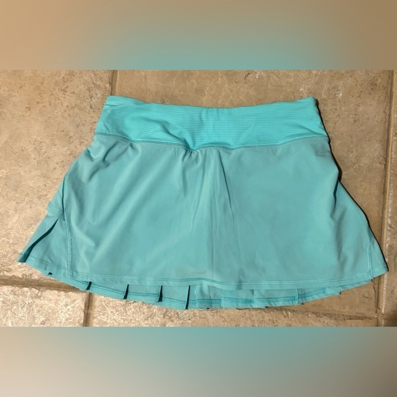 Rare Lululemon Run Pace Setter Skirt Angel Blue Size 4 – Retired 2012 Edition - Picture 11 of 13